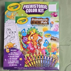 Crayola Prehistoric Dinosaur Coloring Kit